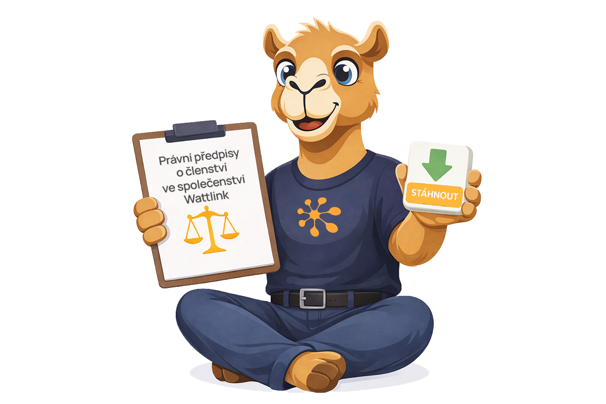Stanovy a vnitřní předpisy Wattlink ke stažení – dokumenty pro členství v energetickém společenství
